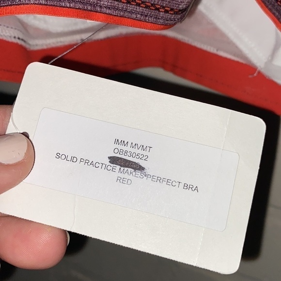 Free People bra solid practice makes perfect xs NEW - Picture 7 of 8